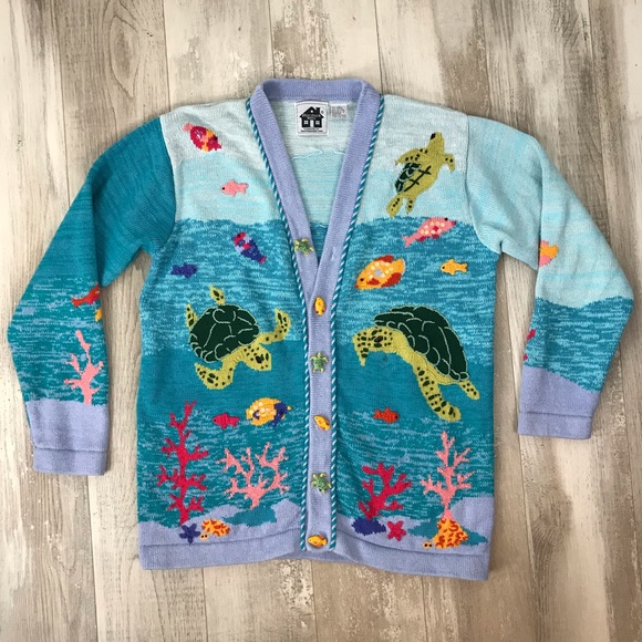 Storybook Knits Ocean Theme Turtle Fish 
